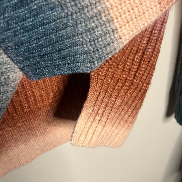 Madewell space dyed button shoulder wool & alpaca sweater Size S - Picture 4 of 5